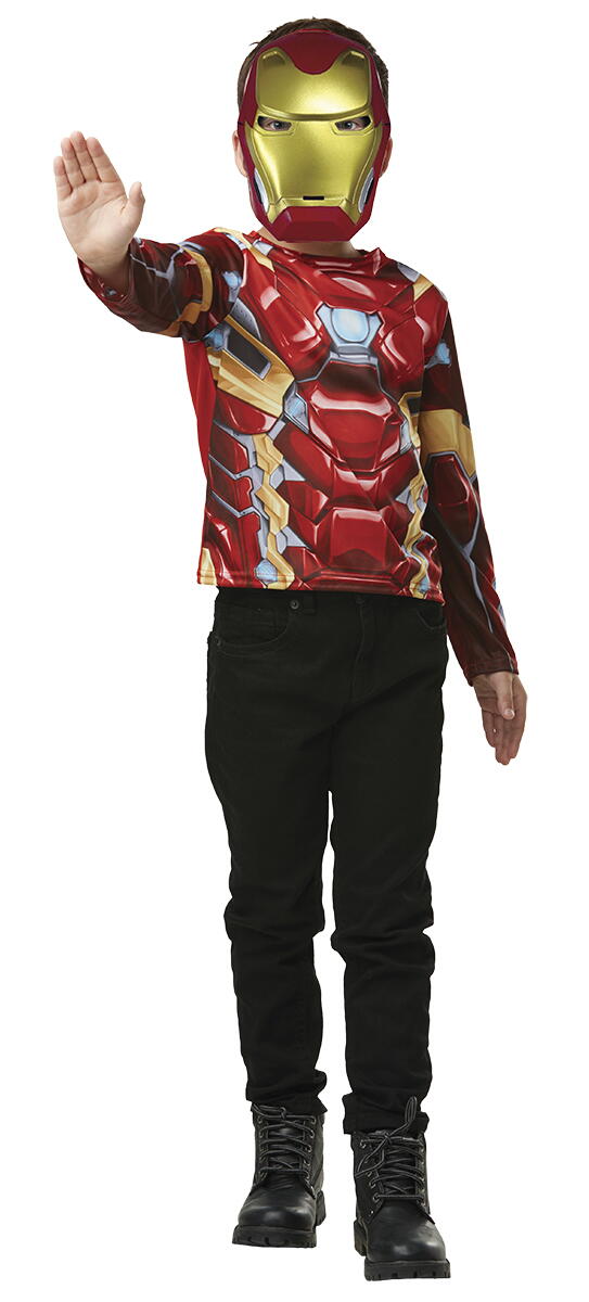 SET IRON MAN - BLUZA & MASCA - RUBIE'S (300113)