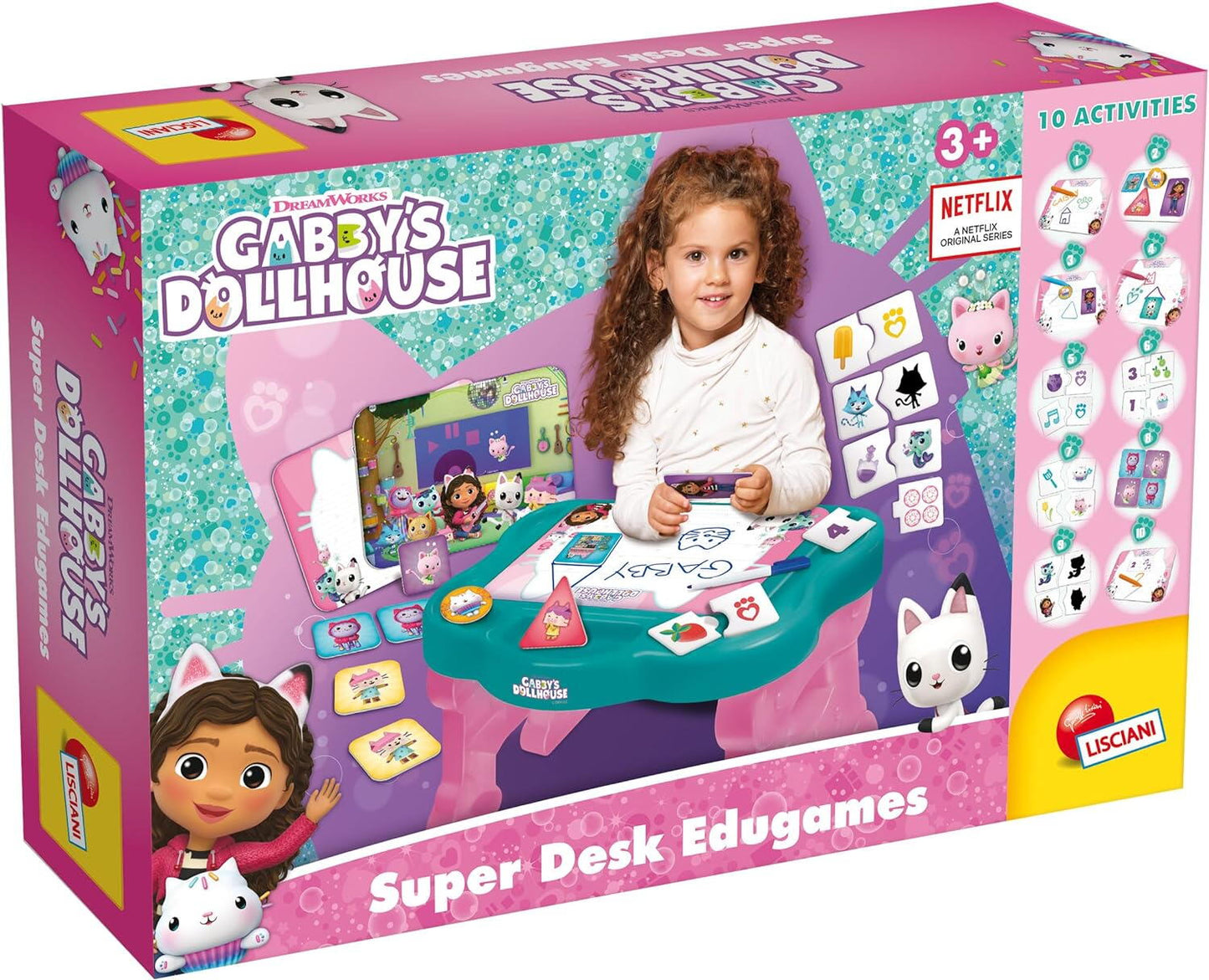 MASUTA CU ACTIVITATI GABBY'S DOLLHOUSE - LISCIANI (L103355)