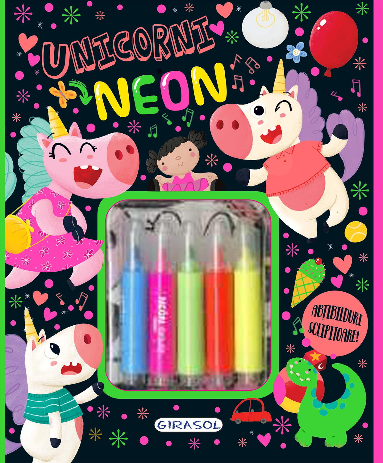 UNICORNI  NEON - GIRASOL (978-606-024-283-3)