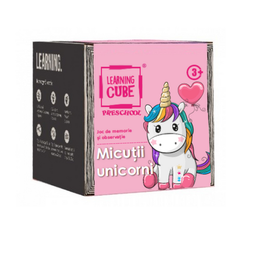 JOC DE ATENTIE LEARNING CUBE® - MICUTII UNICORNI - K-TOYZ (LC-039)