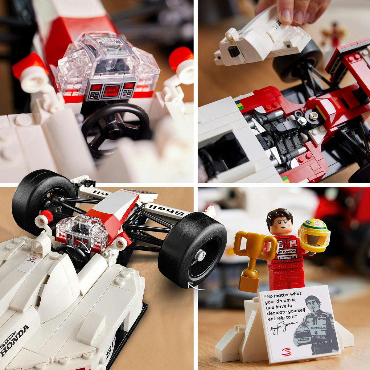 MCLAREN MP4/4 SI AYRTON SENNA - LEGO ICONS (CREATOR EXPERT) (10330)