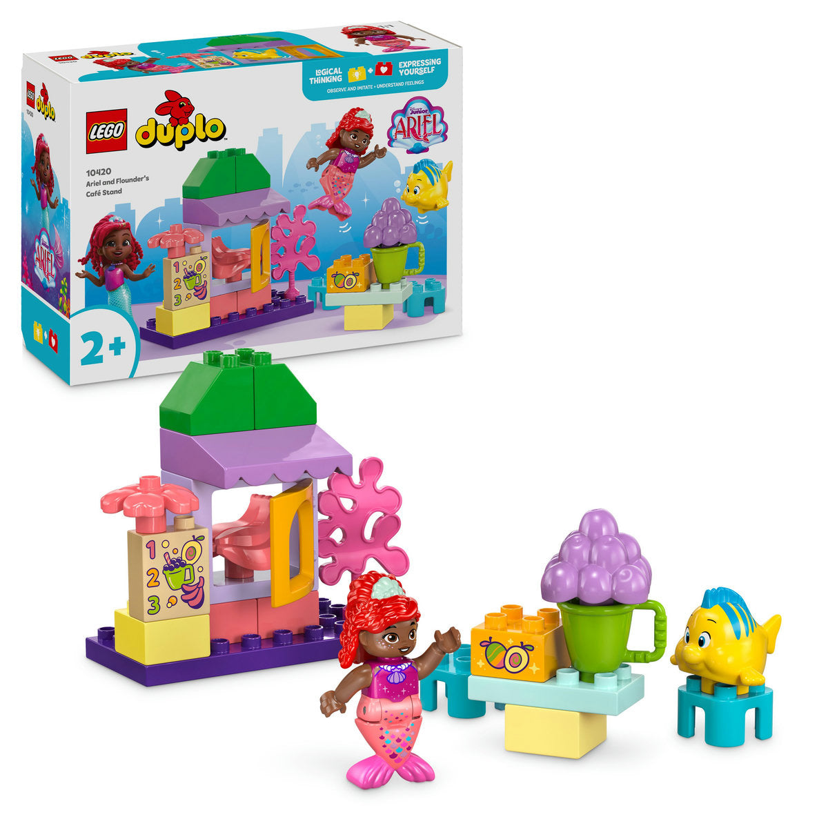 CHIOSCUL CU CAFEA AL LUI ARIEL SI FLOUNDER - LEGO DUPLO (10420)