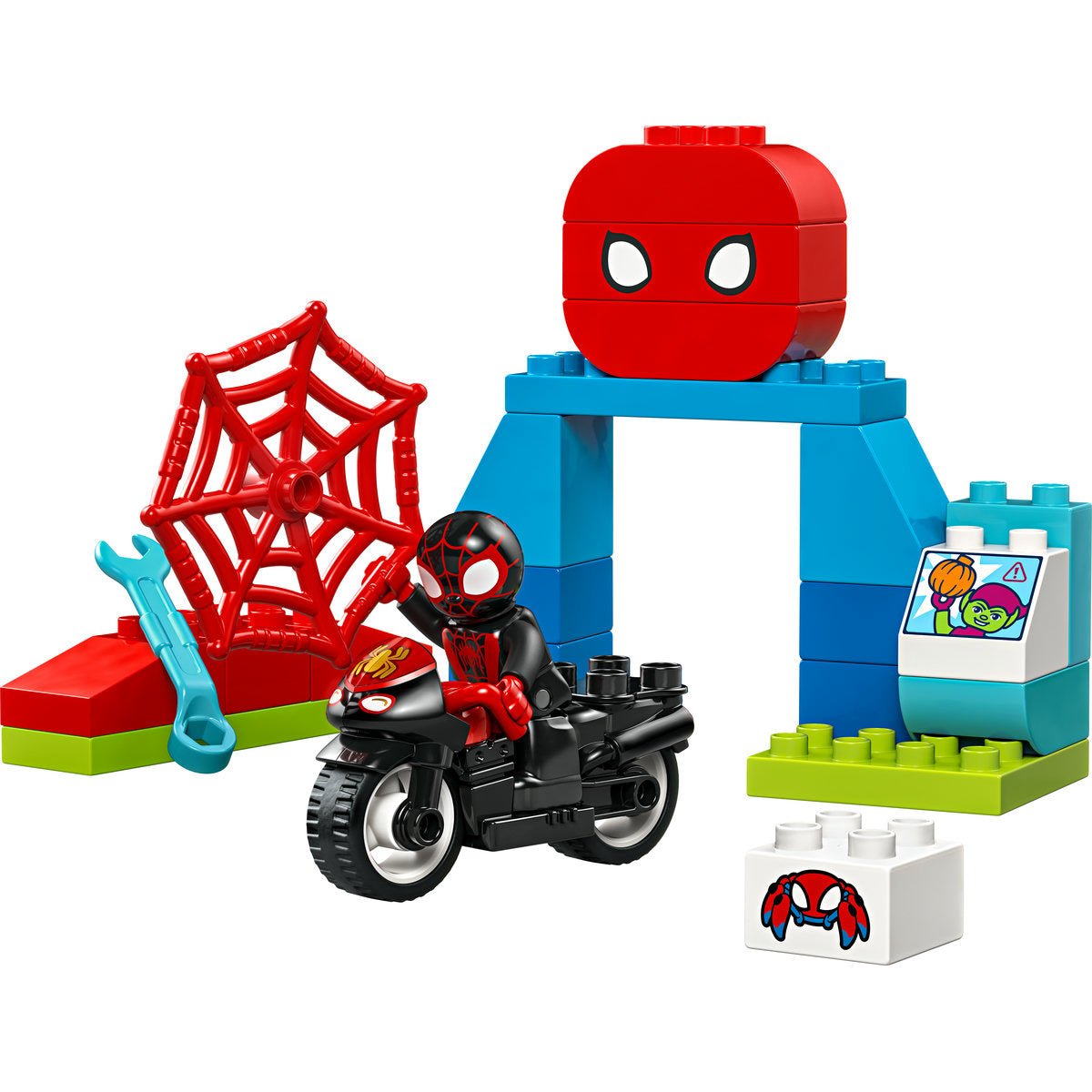 AVENTURA PE MOTOCICLETA A LUI SPIN - LEGO DUPLO (10424)