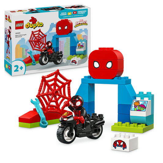 AVENTURA PE MOTOCICLETA A LUI SPIN - LEGO DUPLO (10424)