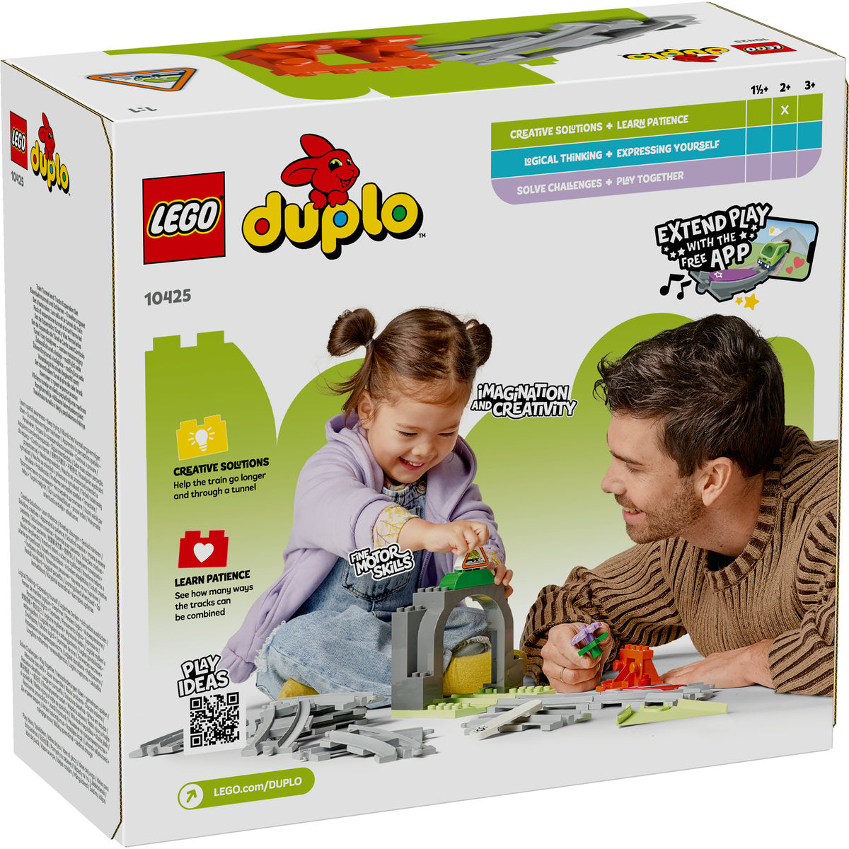 SET DE EXTINDERE TUNEL CU SINE DE CALE FERATA - LEGO DUPLO (10425)