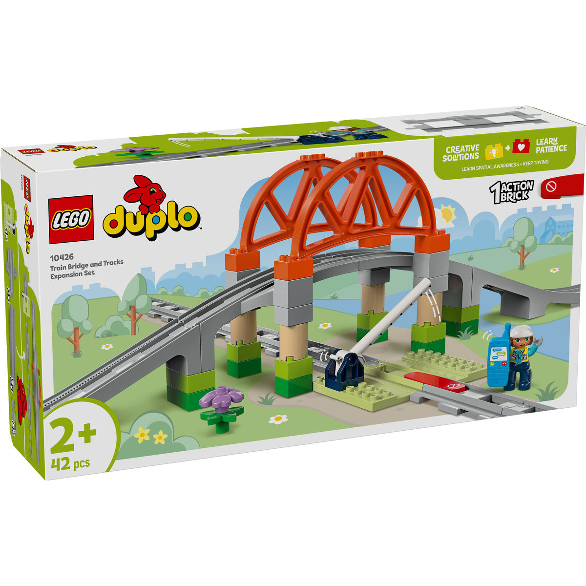 SET DE EXTINDERE POD CU SINE DE CALE FERATA - LEGO DUPLO (10426)