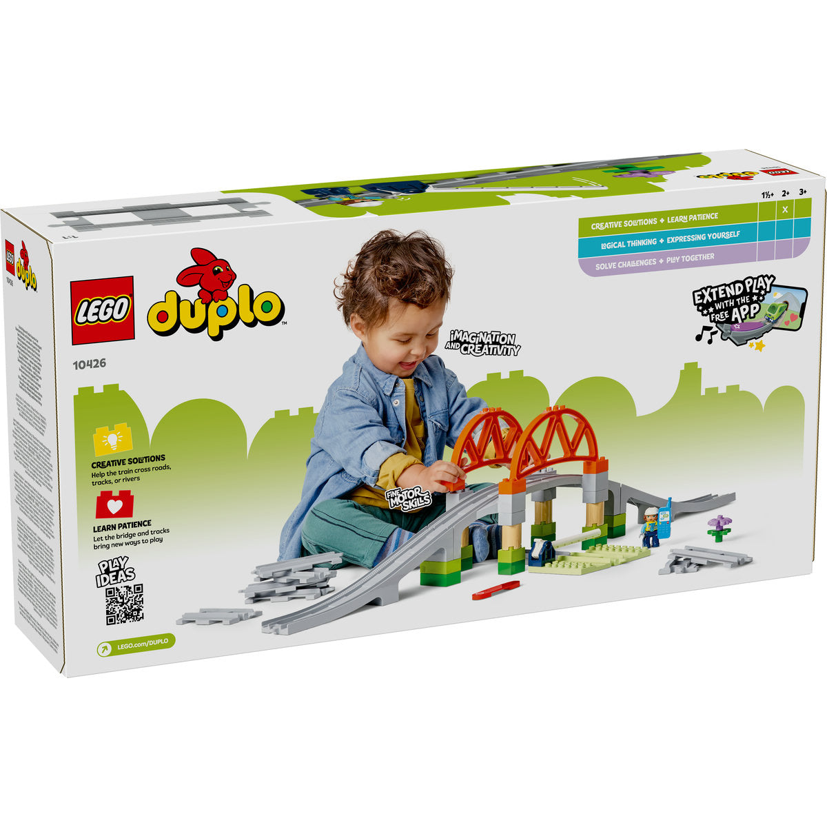 SET DE EXTINDERE POD CU SINE DE CALE FERATA - LEGO DUPLO (10426)