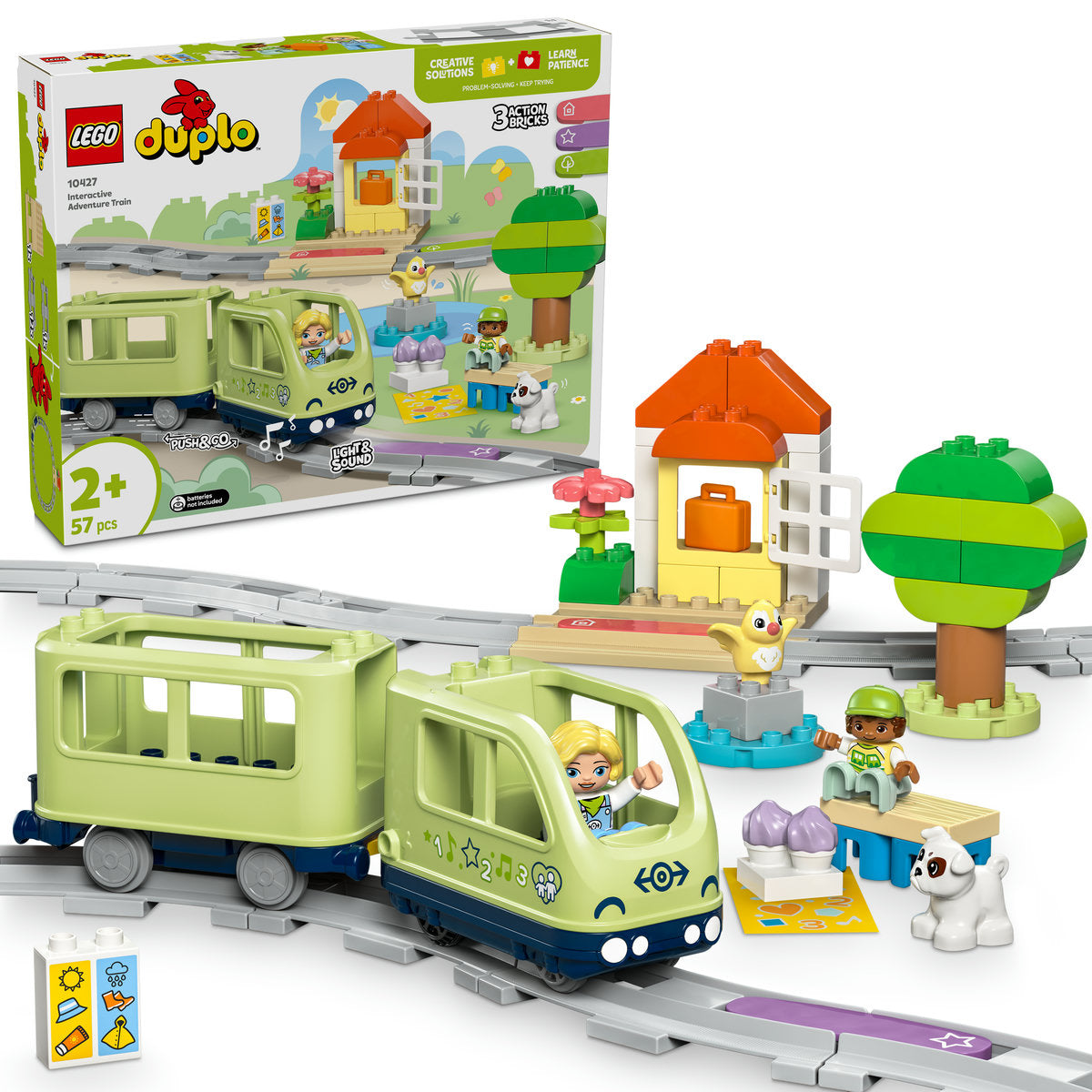 TREN DE AVENTURA INTERACTIV - LEGO DUPLO (10427)