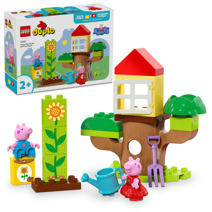 PURCELUSA PEPPA: GRADINA SI CASA DIN COPAC - LEGO DUPLO (10431)