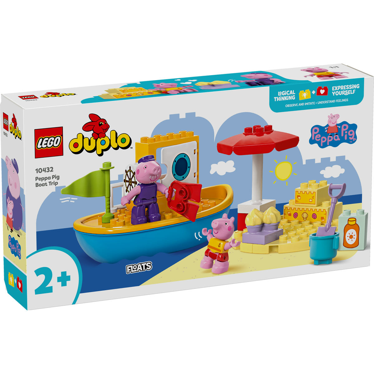 PURCELUSA PEPPA SI EXCURSIA CU BARCA - LEGO DUPLO (10432)