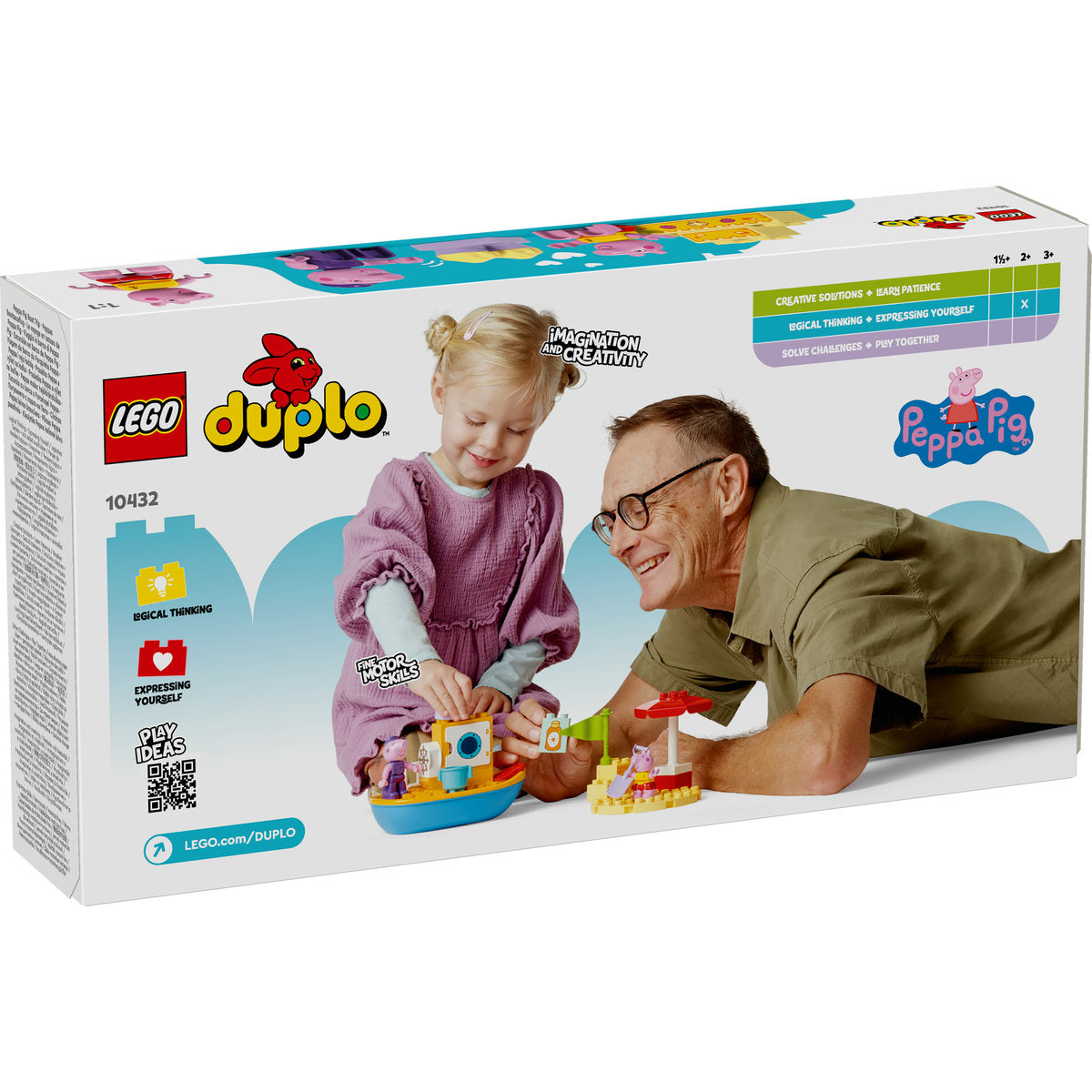 PURCELUSA PEPPA SI EXCURSIA CU BARCA - LEGO DUPLO (10432)