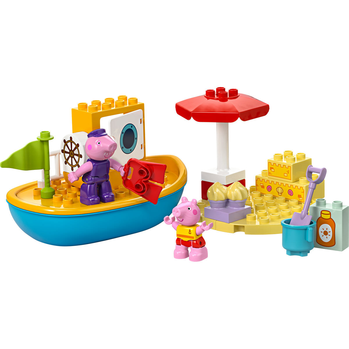 PURCELUSA PEPPA SI EXCURSIA CU BARCA - LEGO DUPLO (10432)