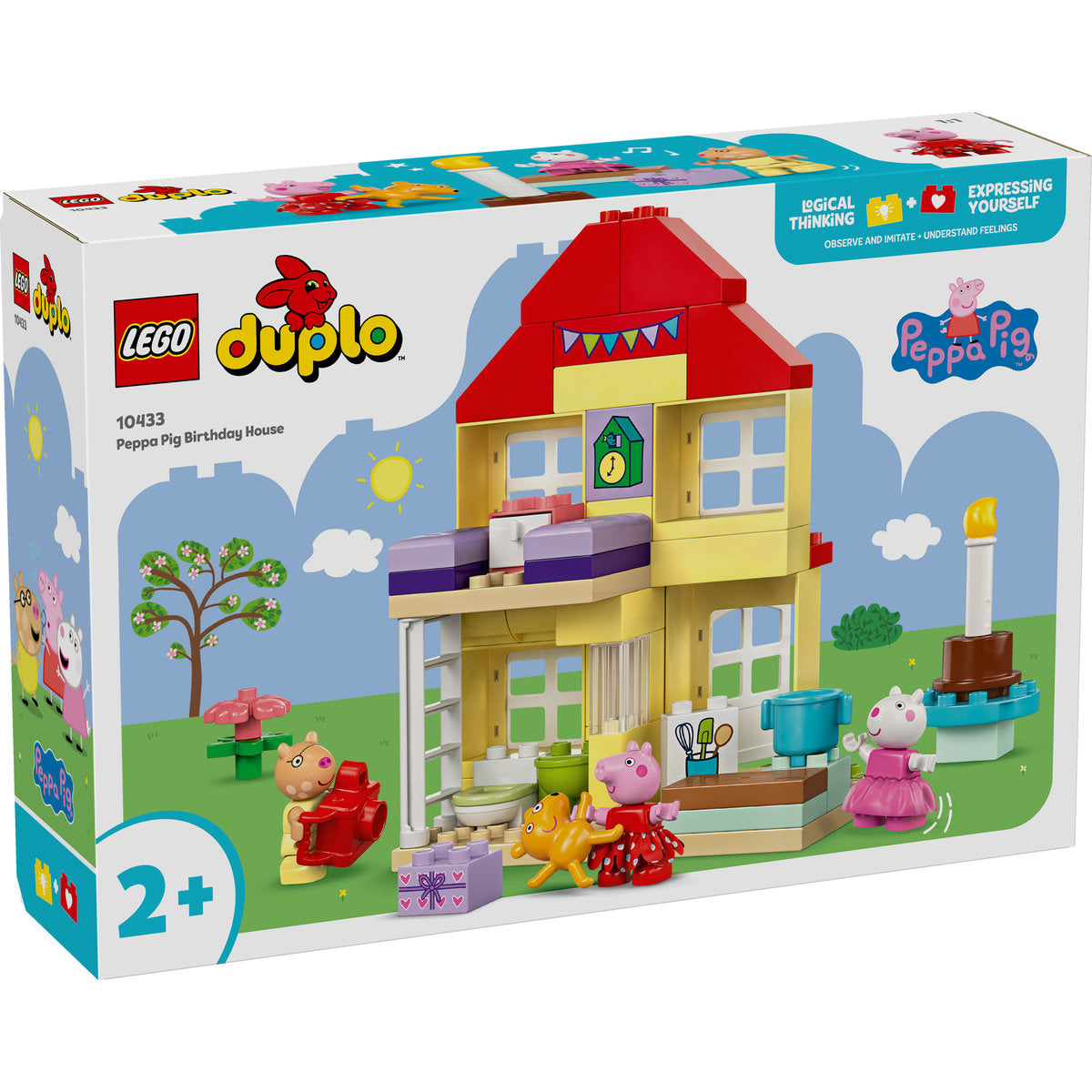 PURCELUSA PEPPA SI CASA ANIVERSARA - LEGO DUPLO (10433)