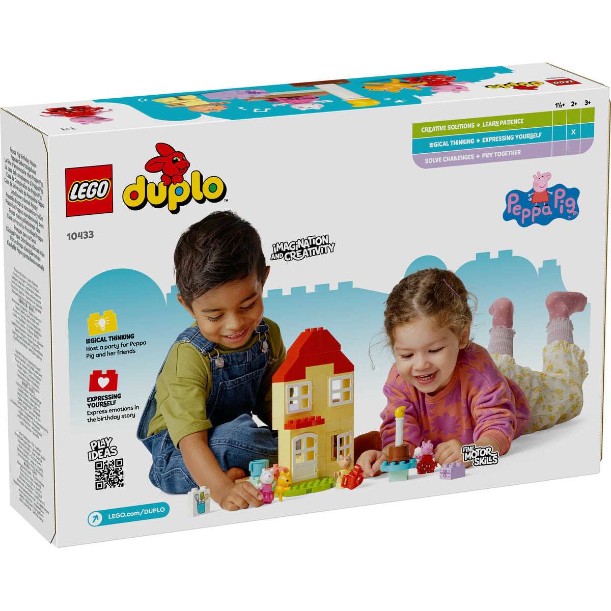 PURCELUSA PEPPA SI CASA ANIVERSARA - LEGO DUPLO (10433)