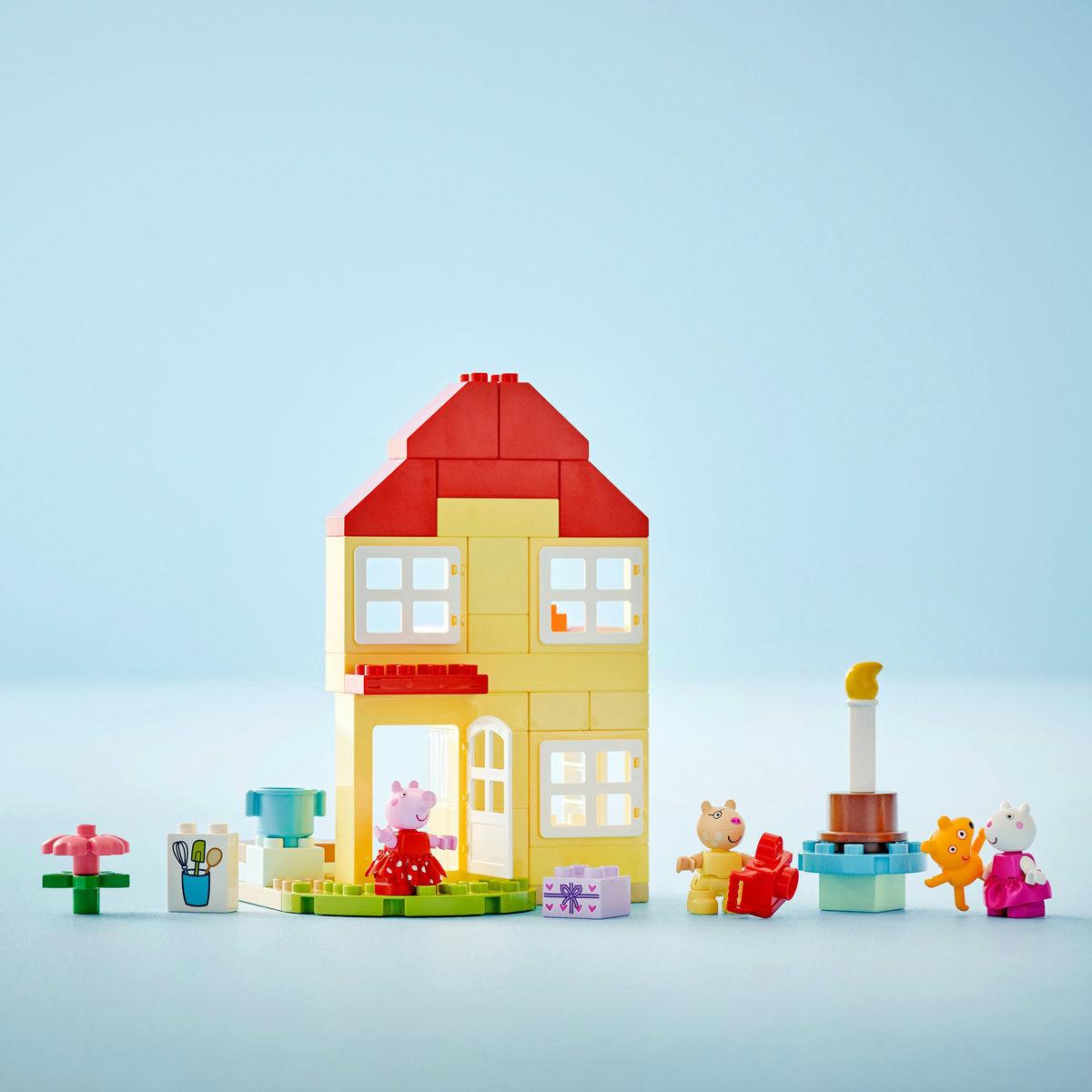 PURCELUSA PEPPA SI CASA ANIVERSARA - LEGO DUPLO (10433)