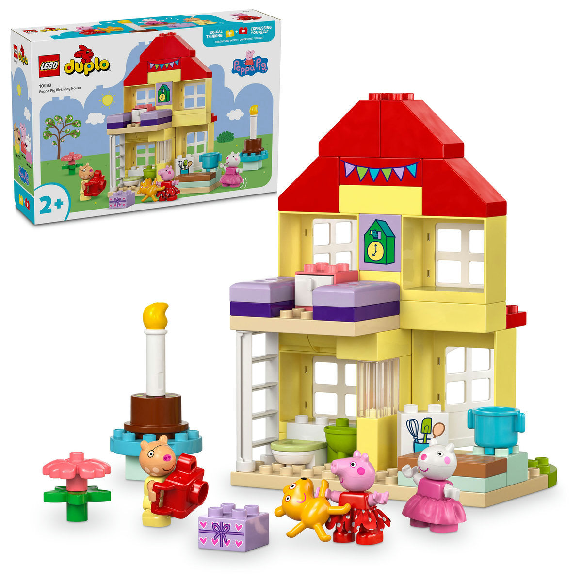 PURCELUSA PEPPA SI CASA ANIVERSARA - LEGO DUPLO (10433)