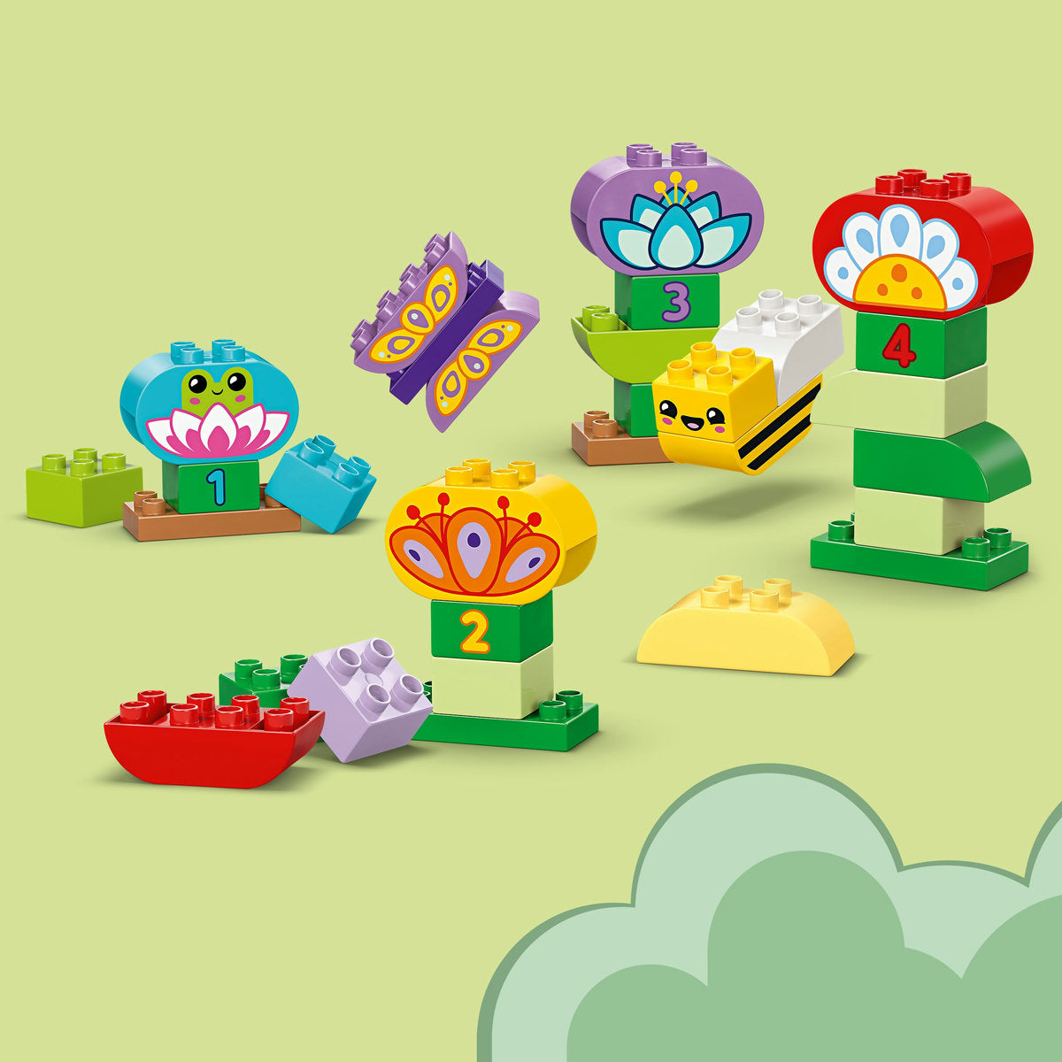 GRADINA SI FLORI CREATIVE - LEGO DUPLO (10444)