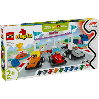 ECHIPA F1: MASINI SI PILOTI DE CURSE - LEGO DUPLO (10445)