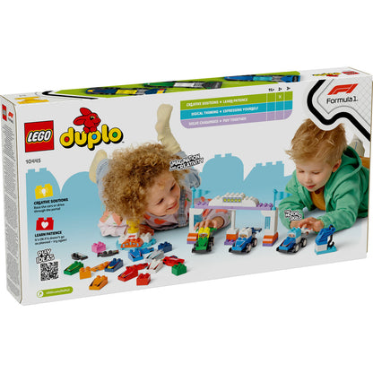 ECHIPA F1: MASINI SI PILOTI DE CURSE - LEGO DUPLO (10445)