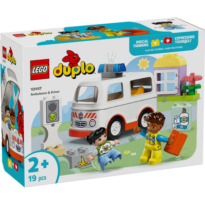 AMBULANTA SI SOFER - LEGO DUPLO (10447)