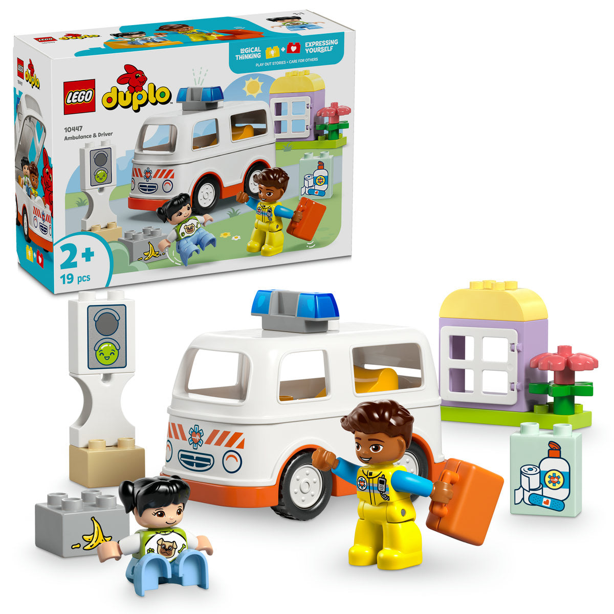 AMBULANTA SI SOFER - LEGO DUPLO (10447)