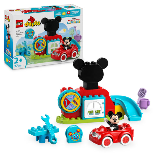 CLUBUL SI MASINA LUI MICKEY MOUSE - LEGO DUPLO (10454)