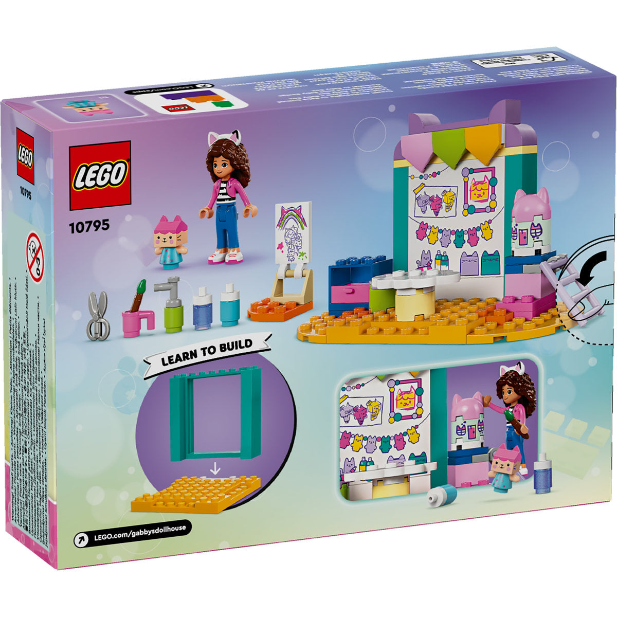 CREATII MESTESUGITE CU BABY BOX - LEGO GABBY S DOLLHOUSE (10795)