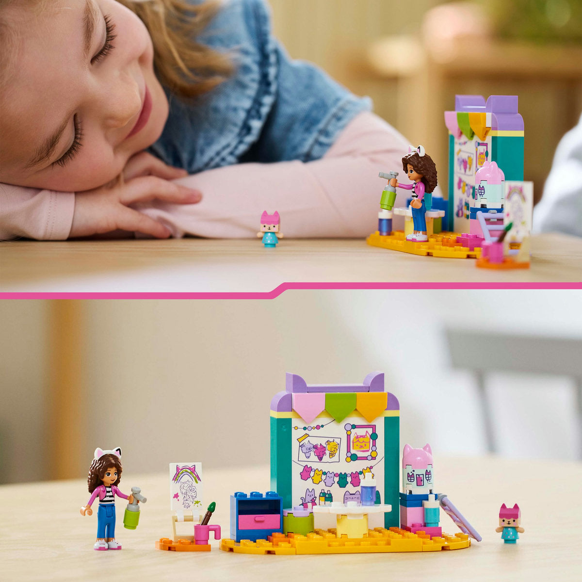 CREATII MESTESUGITE CU BABY BOX - LEGO GABBY S DOLLHOUSE (10795)