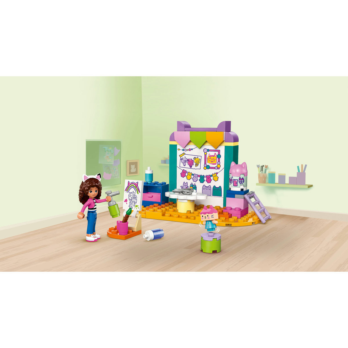 CREATII MESTESUGITE CU BABY BOX - LEGO GABBY S DOLLHOUSE (10795)