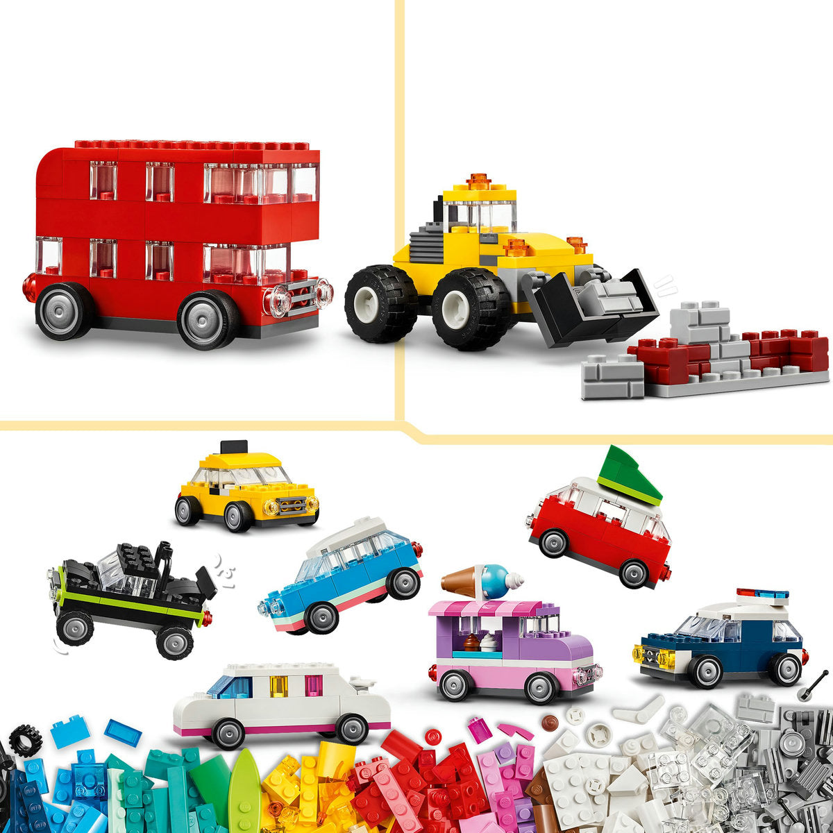 VEHICULE CREATIVE - LEGO CLASSIC (11036)