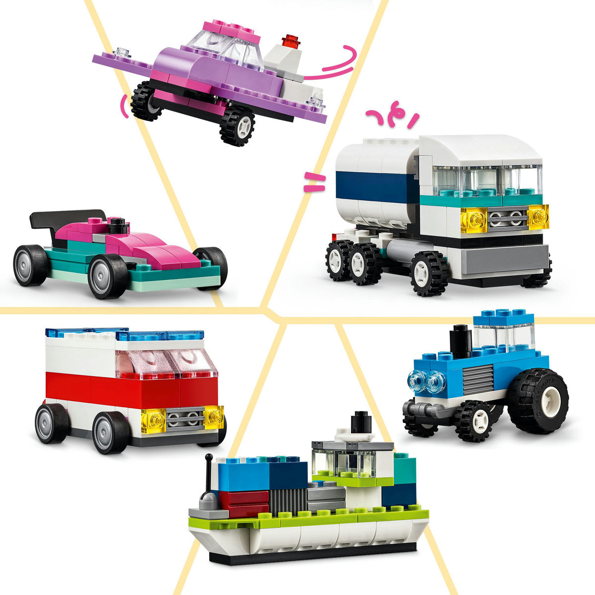 VEHICULE CREATIVE - LEGO CLASSIC (11036)