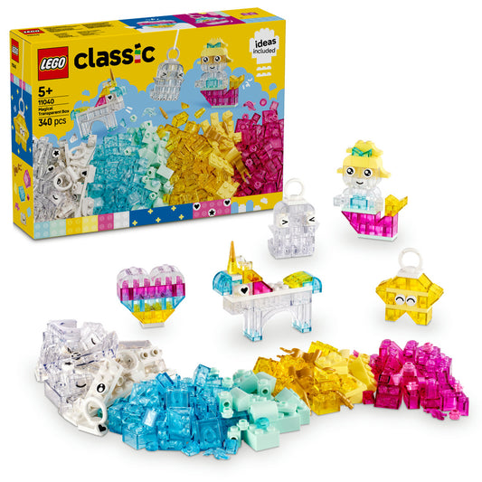 CUTIE TRANSPARENTA MAGICA - LEGO CLASSIC (11040)