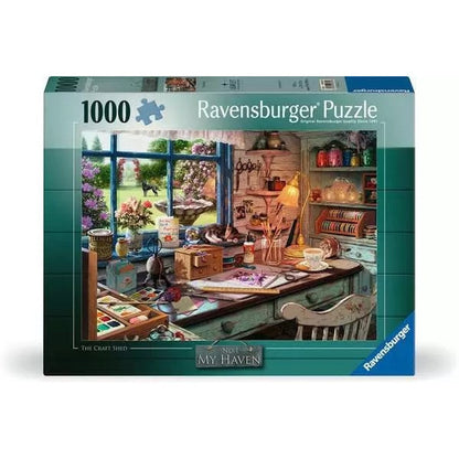 RAVENSBURGER - PUZZLE MAGAZINUL MESTESUGURILOR 1000 PIESE DESIGN NOU - RAVENSBURGER (RVSPA00307)