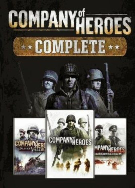 COMPANY OF HEROES (COMPLETE EDITION) - STEAM - PC - WORLDWIDE - MULTILANGUAGE - Libelula Vesela - Jocuri video