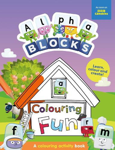 CARTE DE COLORAT CU ACTIVITATI - ALPHABLOCKS (9781802632583)