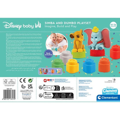 DISNEY SOFT CLEMMY SIMBA SI DUMBO - CLEMENTONI (CL17817)