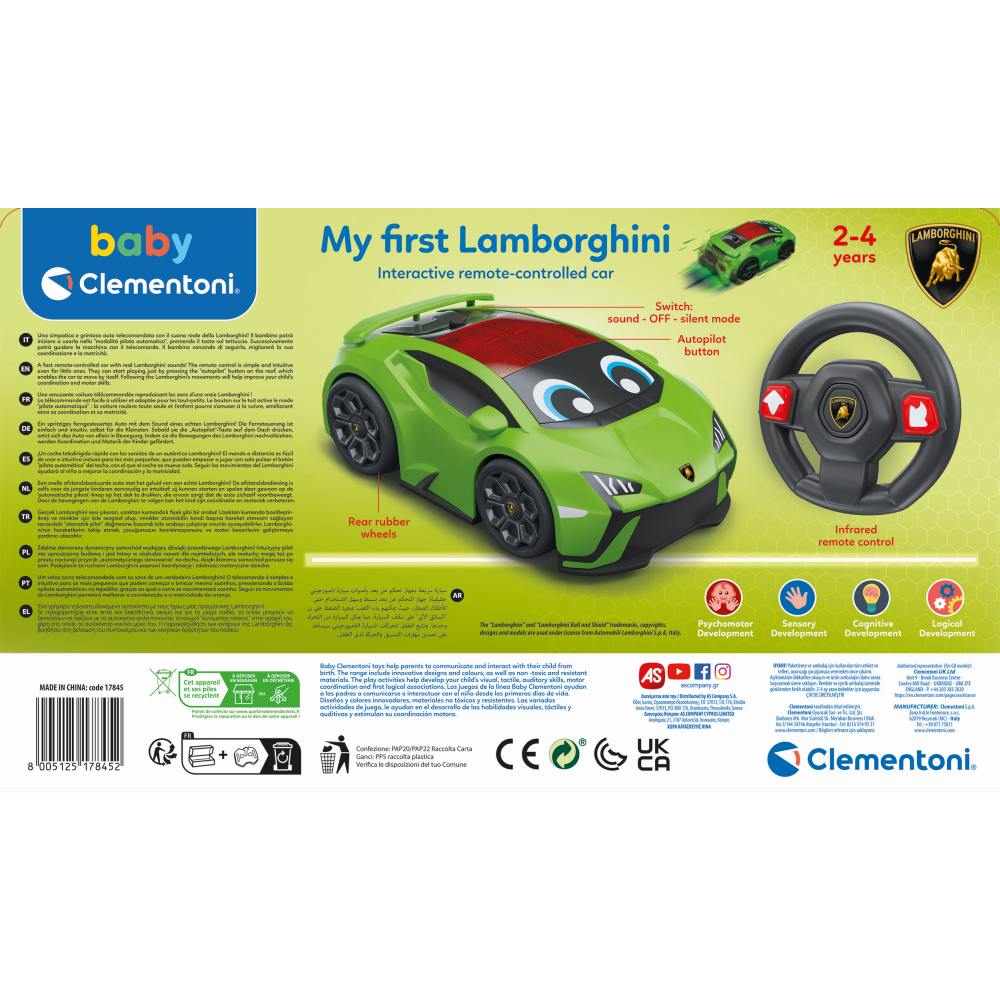 CLEMENTONI - MASINUTA LAMBORGHINI CU TELECOMANDA - CLEMENTONI (CL17845)