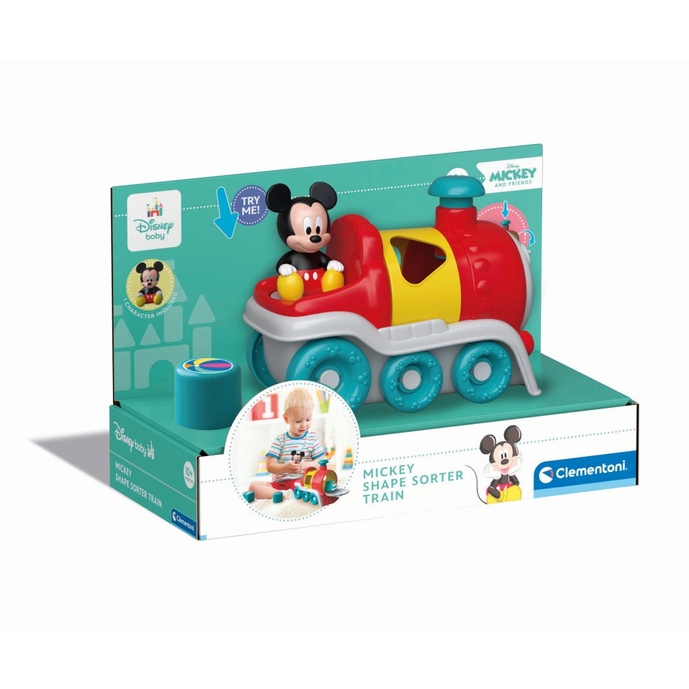 CLEMENTONI - MICKEY SHAPE SORTING TRAIN - CLEMENTONI (CL17900)