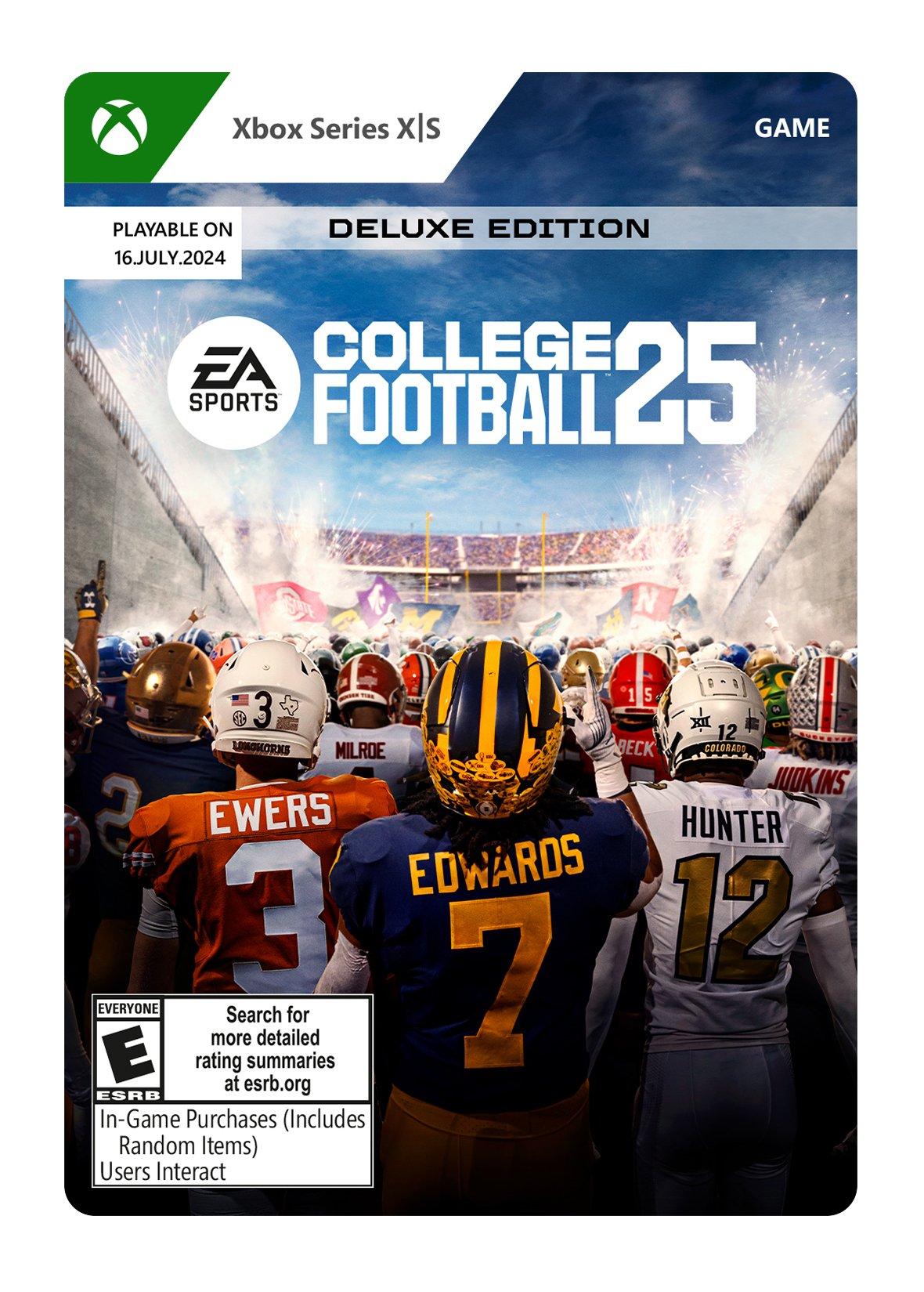 EA SPORTS COLLEGE FOOTBALL 25 (DELUXE EDITION) (XBOX SERIES X|S) - XBOX LIVE - MULTILANGUAGE - EU