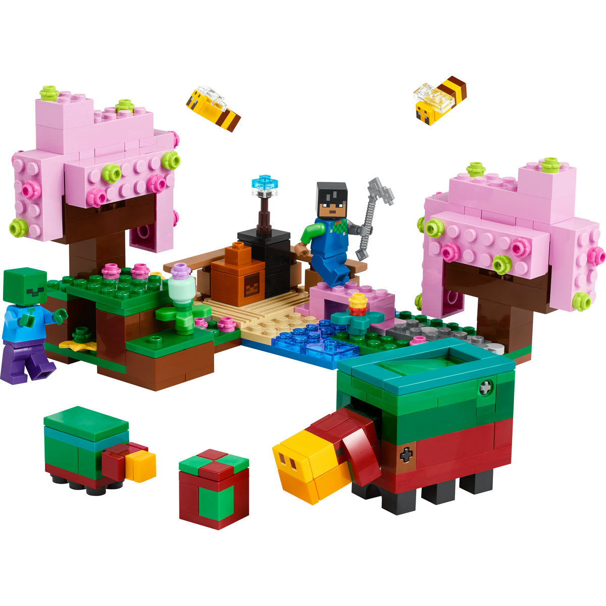 GRADINA CU CIRESI ÎNFLORITI - LEGO MINECRAFT (21260)