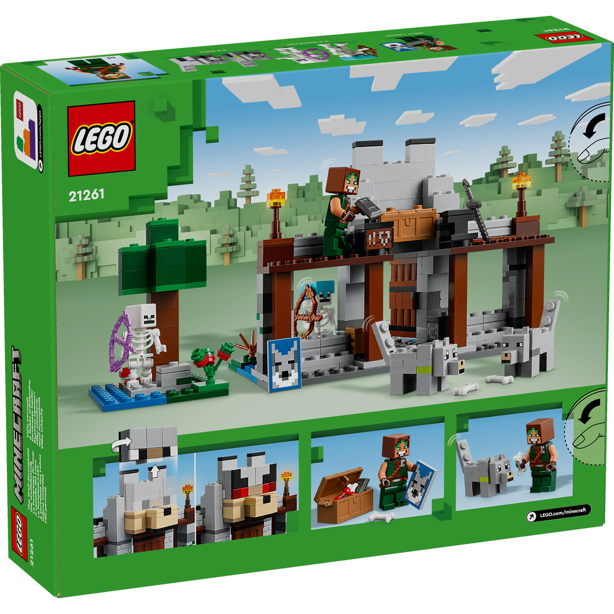 FORTAREATA LUPILOR - LEGO MINECRAFT (21261)