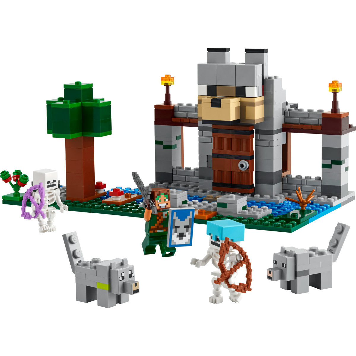 FORTAREATA LUPILOR - LEGO MINECRAFT (21261)