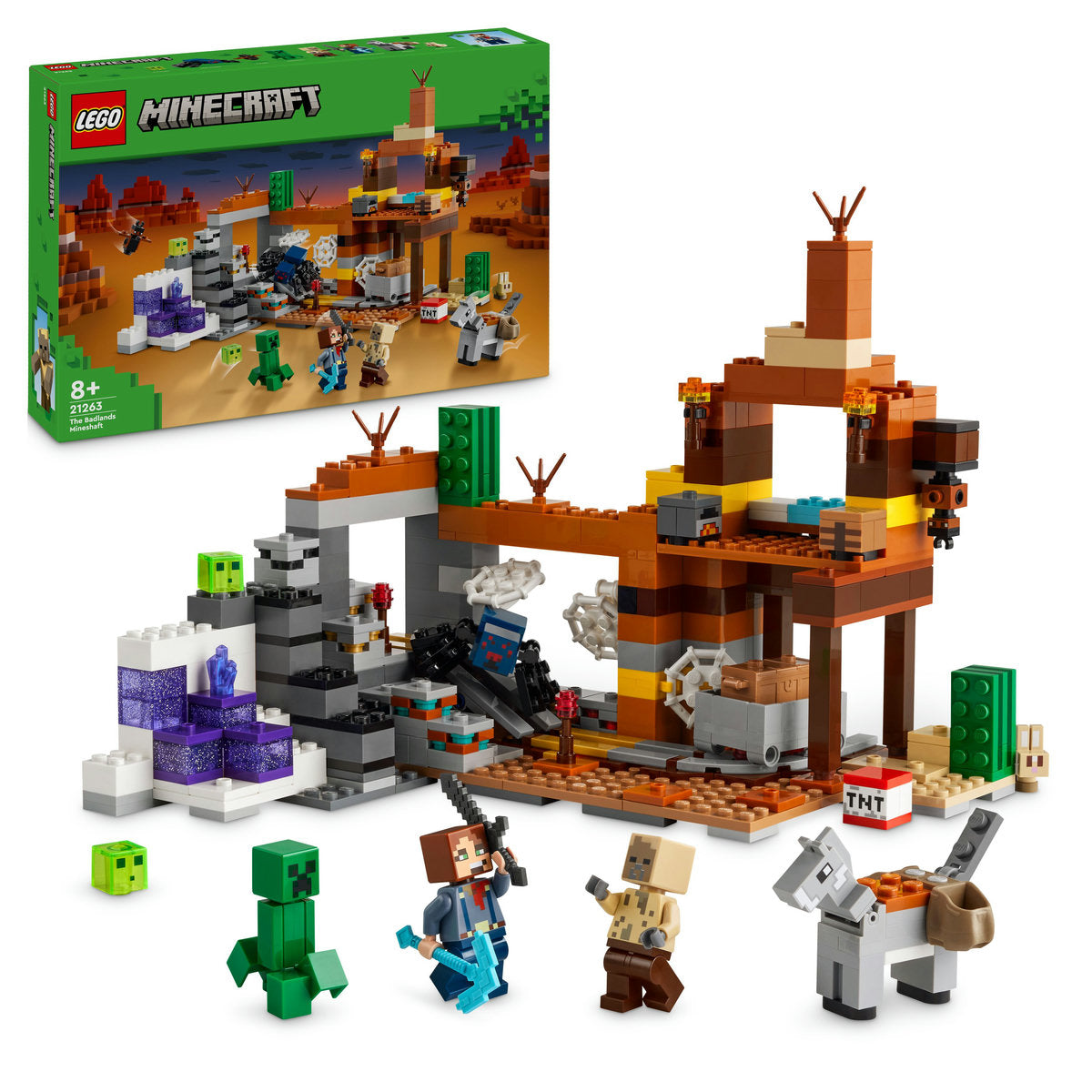 PUTUL DIN BADLANDS - LEGO MINECRAFT (21263)