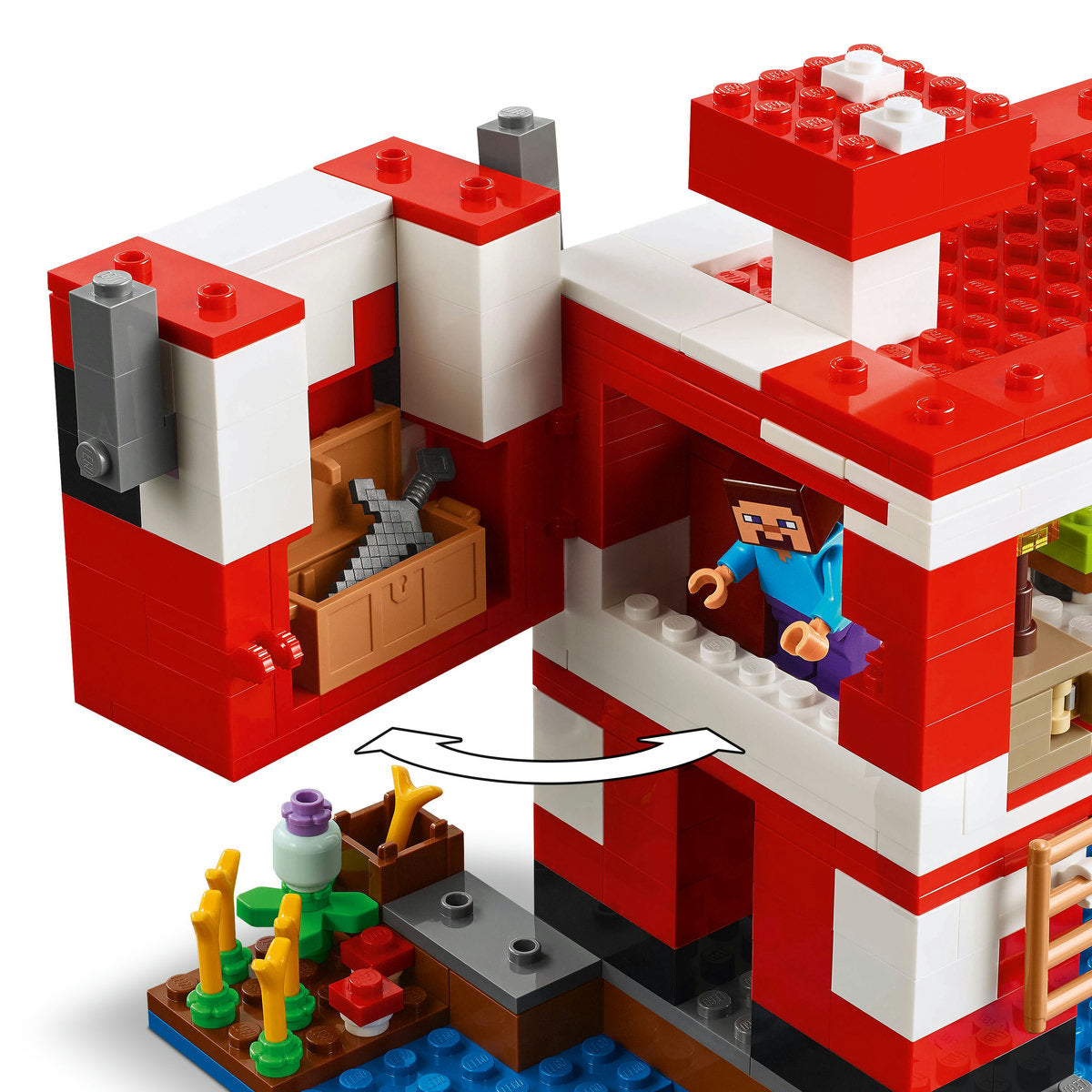 CASA MOOSHROOM - LEGO MINECRAFT (21270)