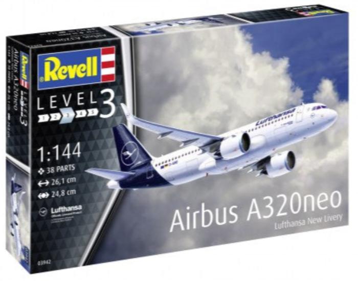 AVION A320 NEO "LUFTHANSA" - REVELL (RV3942)