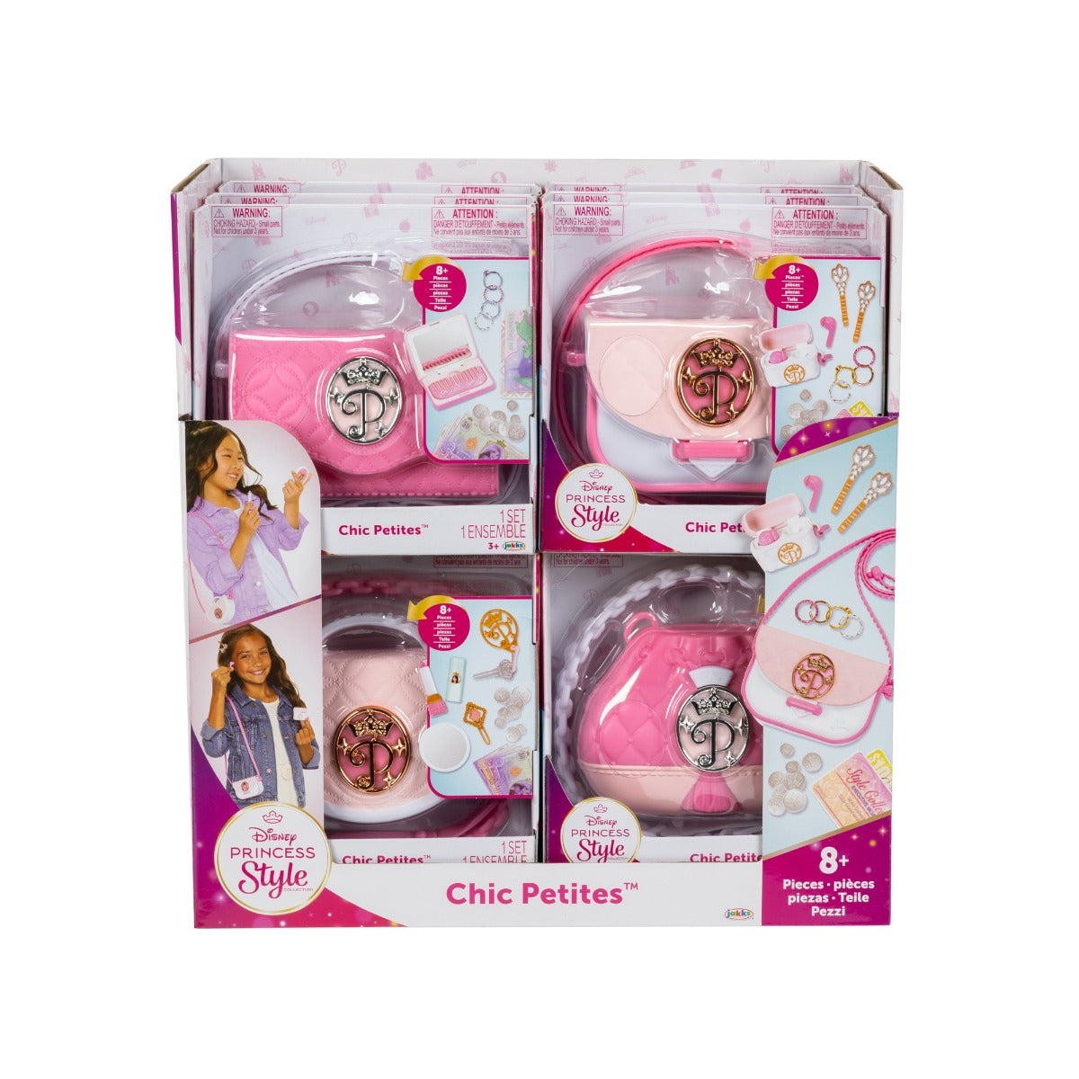 DISNEY PRINCESS - SET GENTUTA DE MANA CU ACCESORII, DIVERSE MODELE (232054)