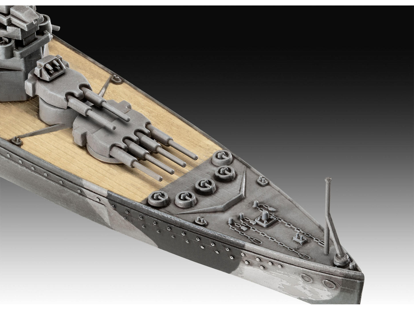 NAVOMODEL BATTLESHIP HMS DUKE OF YORK - REVELL (RV05182)