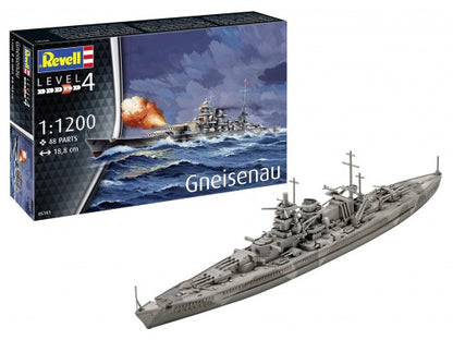 NAVOMODEL BATTLESHIP GNEISENAU - REVELL (RV05181)