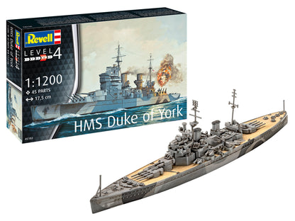 NAVOMODEL BATTLESHIP HMS DUKE OF YORK - REVELL (RV05182)