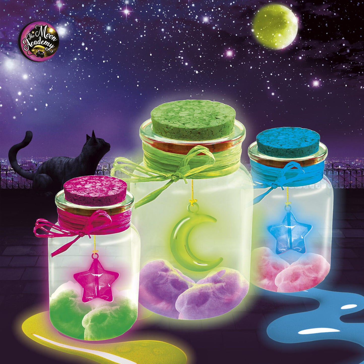 SET CREATIV - THE MOON ACADEMY - BORCANELE MAGICE - LISCIANI (L106042)